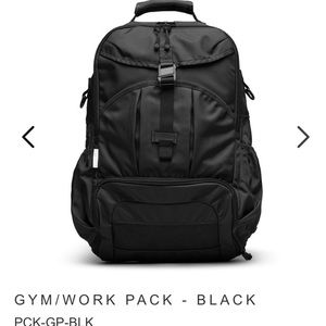 DSPTCH Gym/Work Backpack - Black